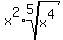 x%5E2%2Aroot%285%2Cx%5E4%29