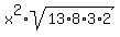 x%5E2%2Asqrt%2813%2A8%2A3%2A2%29