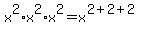 x%5E2%2Ax%5E2%2Ax%5E2+=+x%5E%282%2B2%2B2%29