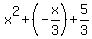 x%5E2%2B%28-x%2F3%29%2B5%2F3%29%5E2=25