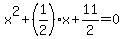 x%5E2%2B%281%2F2%29%2Ax%2B11%2F2=0
