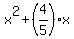 x%5E2%2B%284%2F5%29x