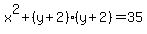 x%5E2%2B%28y%2B2%29%28y%2B2%29=35