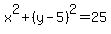 x%5E2%2B%28y-5%29%5E2=25