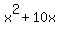 x%5E2%2B10x