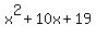 x%5E2%2B10x%2B19