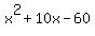 x%5E2%2B10x-60