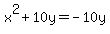 x%5E2%2B10y=-10y