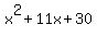 x%5E2%2B11x%2B30