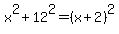 x%5E2%2B12%5E2=%28x%2B2%29%5E2