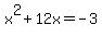 x%5E2%2B12x=-3