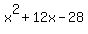 x%5E2%2B12x-28