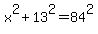 x%5E2%2B13%5E2=84%5E2