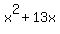 x%5E2%2B13x