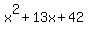 x%5E2%2B13x%2B42