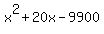 x%5E2%2B20x-9900