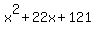 x%5E2%2B22x%2B121