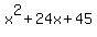 x%5E2%2B24x%2B45