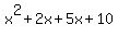 x%5E2%2B2x%2B5x%2B10