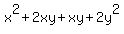 x%5E2%2B2xy%2Bxy%2B2y%5E2