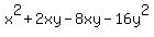 x%5E2%2B2xy-8xy-16y%5E2