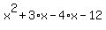 x%5E2%2B3%2Ax-4%2Ax-12