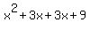 x%5E2%2B3x%2B3x%2B9