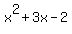 x%5E2%2B3x-2