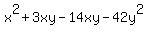 x%5E2%2B3xy-14xy-42y%5E2