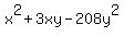x%5E2%2B3xy-208y%5E2