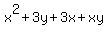 x%5E2%2B3y%2B3x%2Bxy