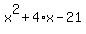 x%5E2%2B4%2Ax-21