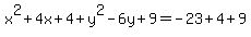 x%5E2%2B4x%2B4%2By%5E2-6y%2B9=-23%2B4%2B9