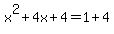 x%5E2%2B4x%2B4=1%2B4
