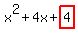 x%5E2%2B4x%2Bhighlight%284%29