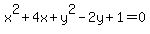 x%5E2%2B4x%2By%5E2-2y%2B1=0