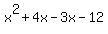 x%5E2%2B4x-3x-12