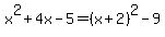 x%5E2%2B4x-5=%28x%2B2%29%5E2-9