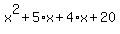 x%5E2%2B5%2Ax%2B4%2Ax%2B20
