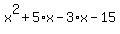 x%5E2%2B5%2Ax-3%2Ax-15
