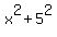 x%5E2%2B5%5E2