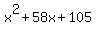 x%5E2%2B58x%2B105