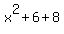x%5E2%2B6%2B8