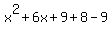 x%5E2%2B6x%2B9%2B8-9