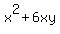 x%5E2%2B6xy