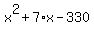 x%5E2%2B7%2Ax-330