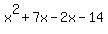 x%5E2%2B7x-2x-14
