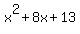 x%5E2%2B8x%2B13