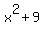 x%5E2%2B9