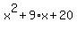 x%5E2%2B9%2Ax%2B20